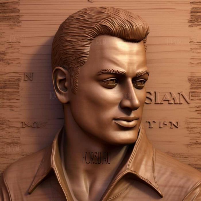 Salman Khan 4 stl model for CNC